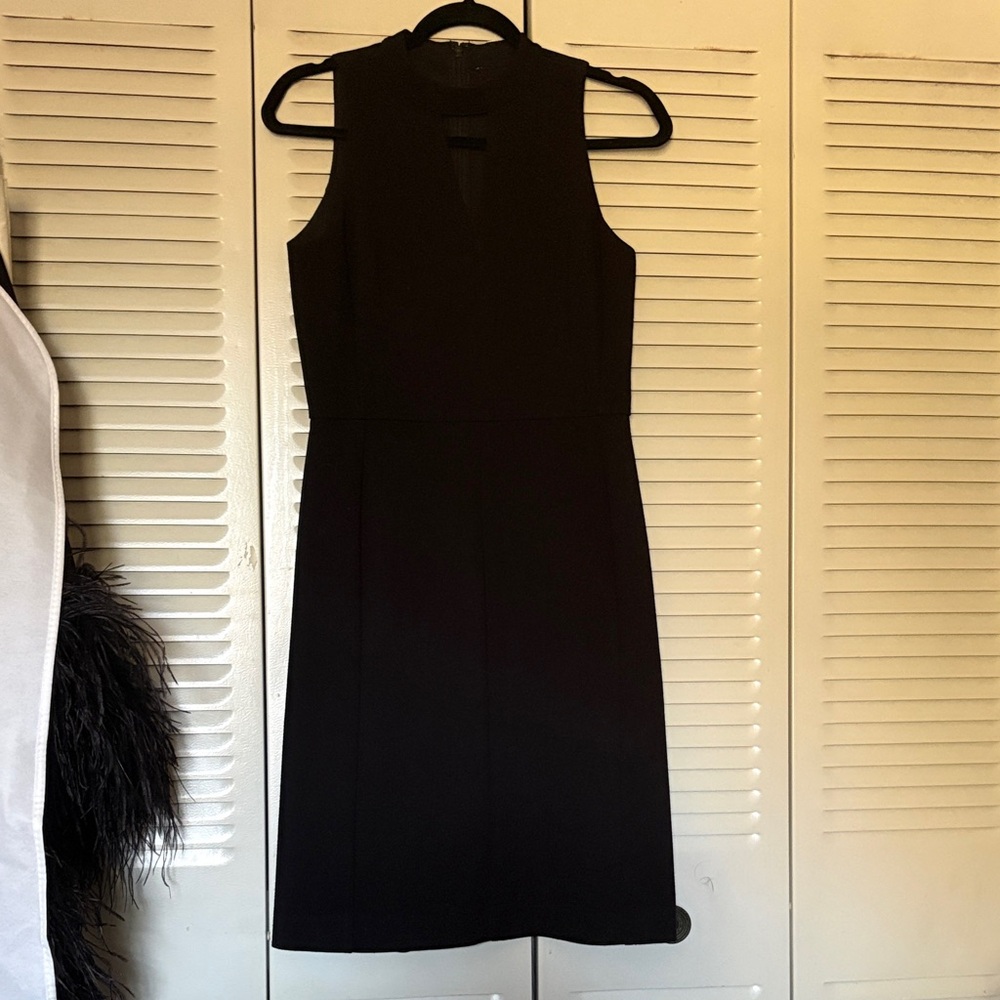 Source Unknown Elegant Black Sleeveless Mini Dress